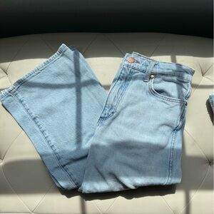 Wrangler Light Blue Denim Jeans 28x34